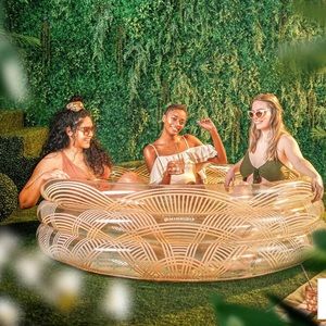 Mini dip Arched Rattan Adult Kiddie Pool